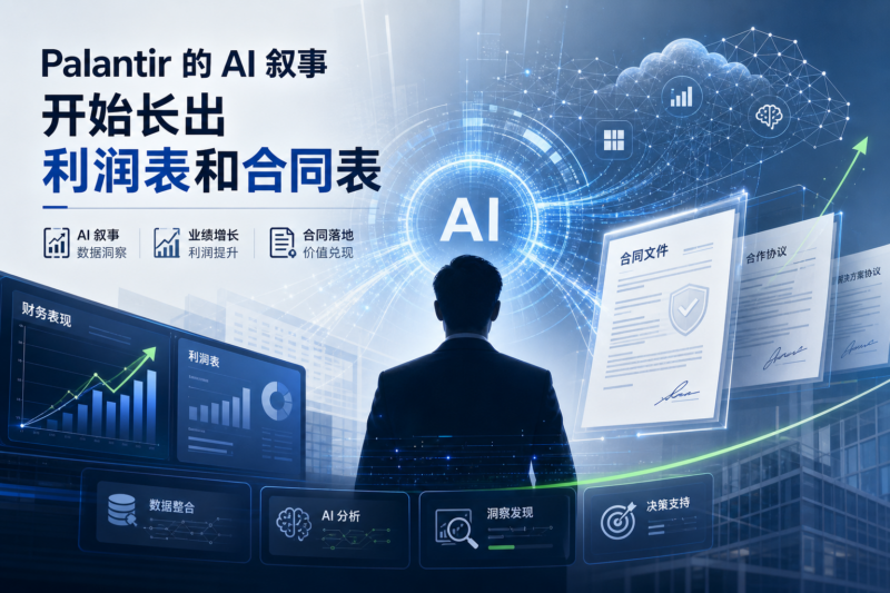 Palantir 的 AI 叙事，开始长出利润表和合同表-指挥使社区 - 真实线索、热点议题与深度观察