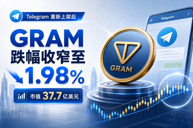 GRAM 24 小时跌幅收窄至 1.98%,市值暂报 37.7 亿美元-指挥使社区 - 真实线索、热点议题与深度观察