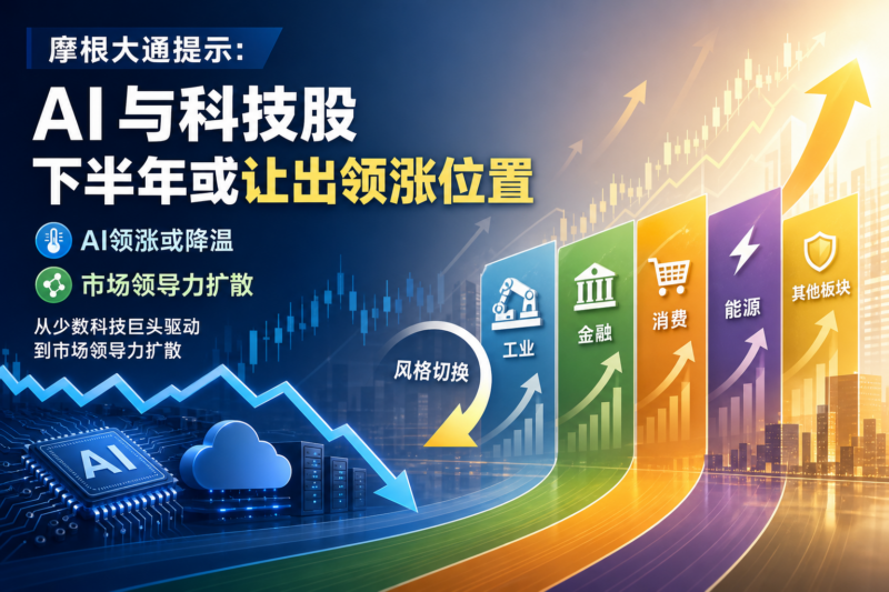 摩根大通:AI 与科技股下半年或让出领涨位置-指挥使社区 - 真实线索、热点议题与深度观察