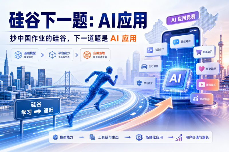 抄中国作业的硅谷，下一道题是 AI 应用-指挥使社区 - 真实线索、热点议题与深度观察