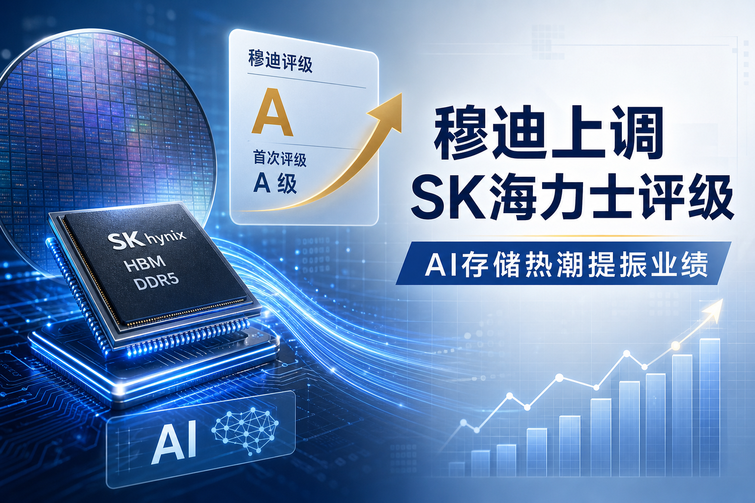 穆迪首次给予 SK 海力士 A 类评级，AI 存储热潮提振业绩