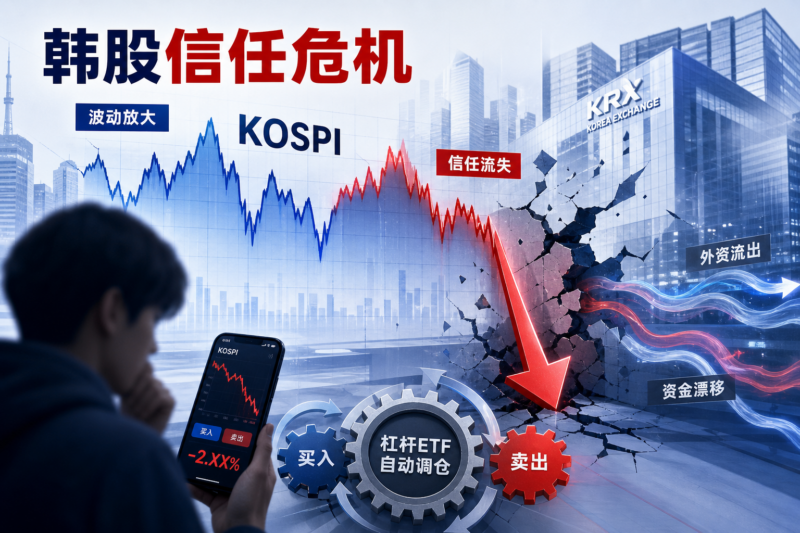 彭博:韩股最大危机并非暴跌,而是市场信任正在流失-指挥使社区 - 真实线索、热点议题与深度观察