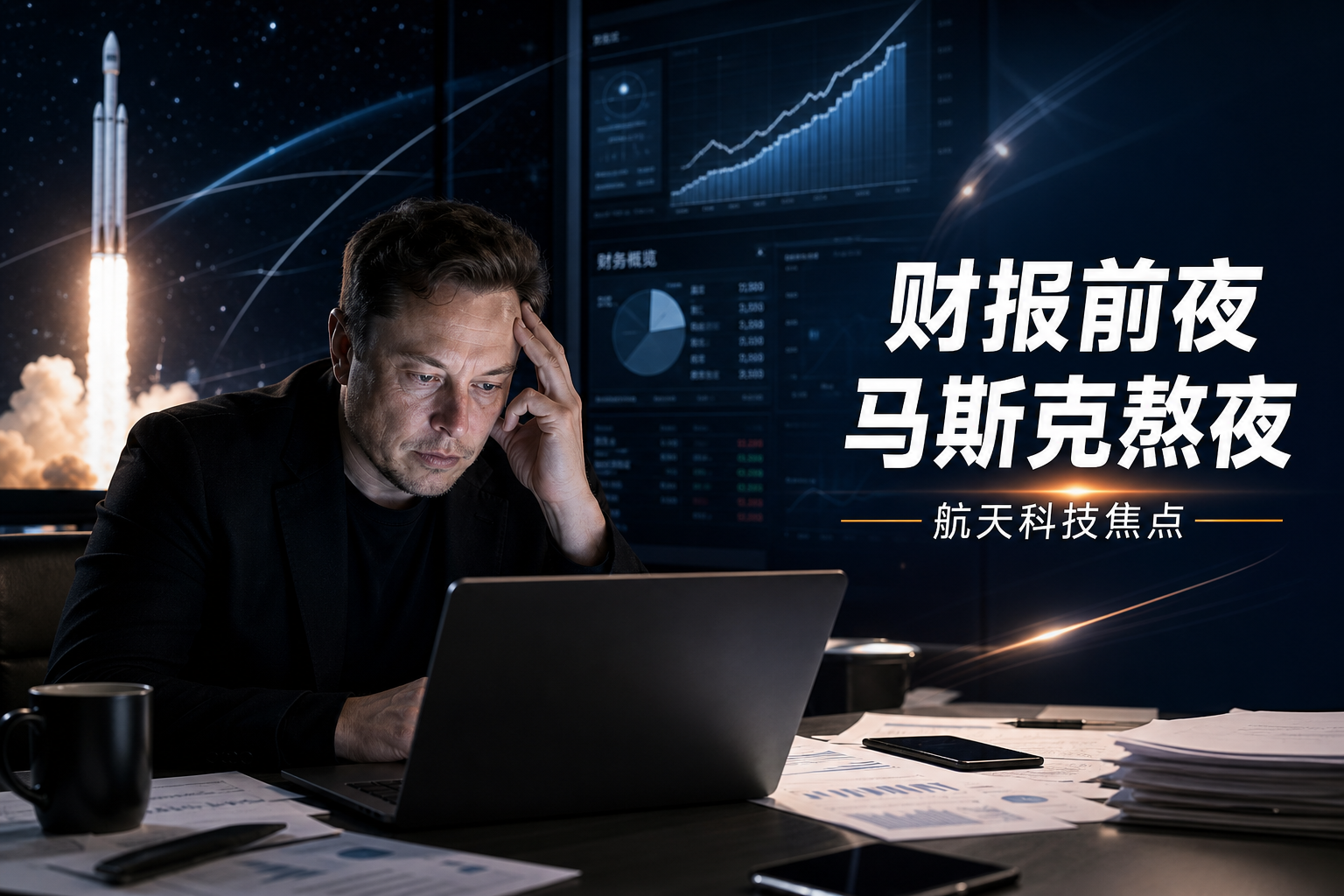 SpaceX发布首份财报前夜，马斯克焦虑到熬夜玩法环