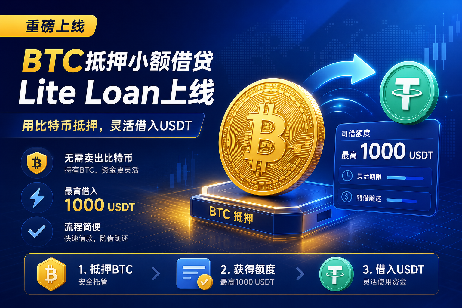 Binance 上线比特币抵押「Lite Loan」小额借贷产品