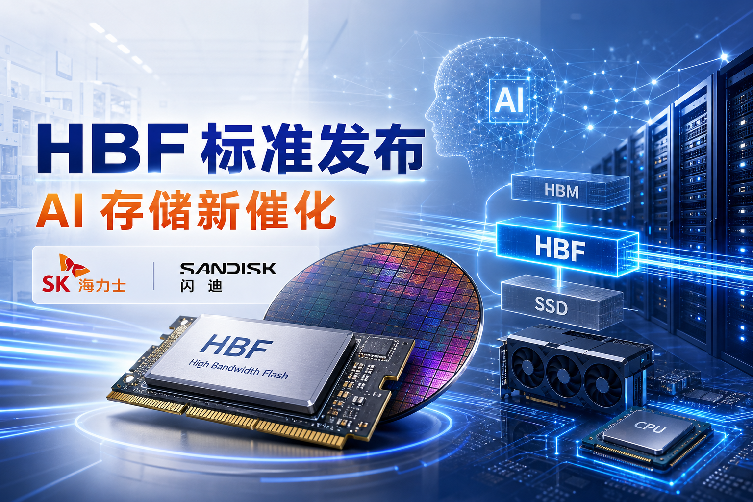 SK 海力士联手闪迪推出 HBF 标准,AI 存储交易迎来新催化