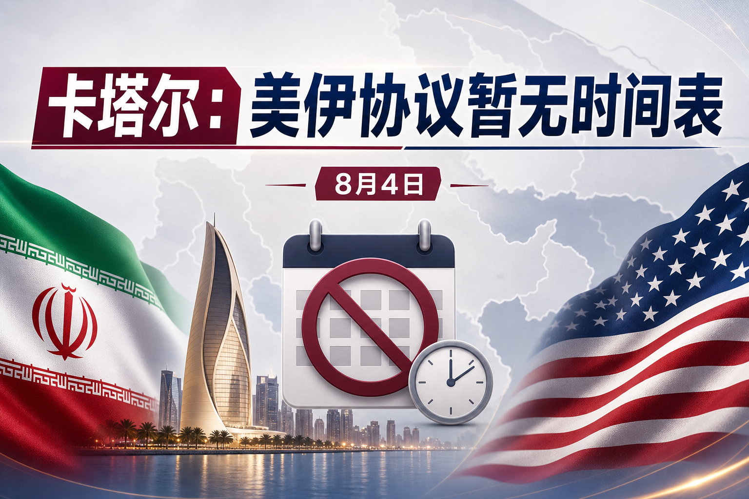 卡塔尔：无法就美伊协议给出任何时间表