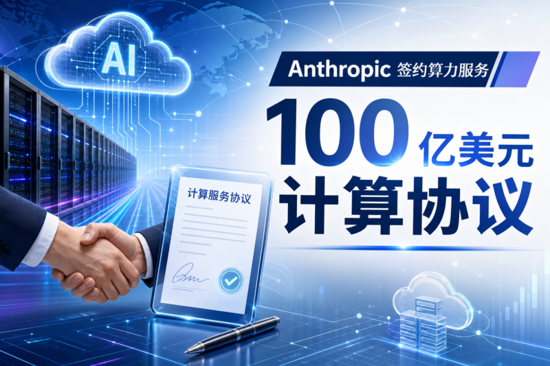 Anthropic 与 AI 云初创公司签署 100 亿美元计算服务协议-指挥使社区 - 真实线索、热点议题与深度观察