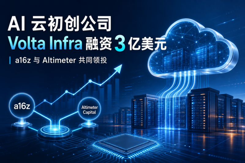 AI 云初创公司 Volta Infra 完成 3 亿美元融资,a16z 与 Altimeter Capital 共同领投-指挥使社区 - 真实线索、热点议题与深度观察