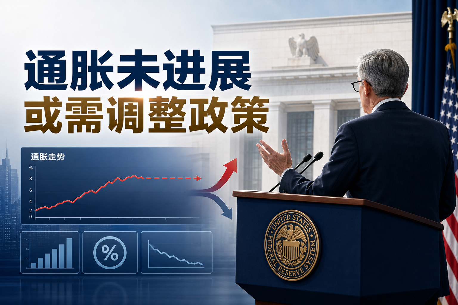 美联储保尔森：若通胀未取得进展，可能需要重新调整政策