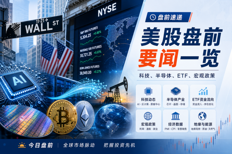 美股盘前要闻一览-指挥使社区 - 真实线索、热点议题与深度观察
