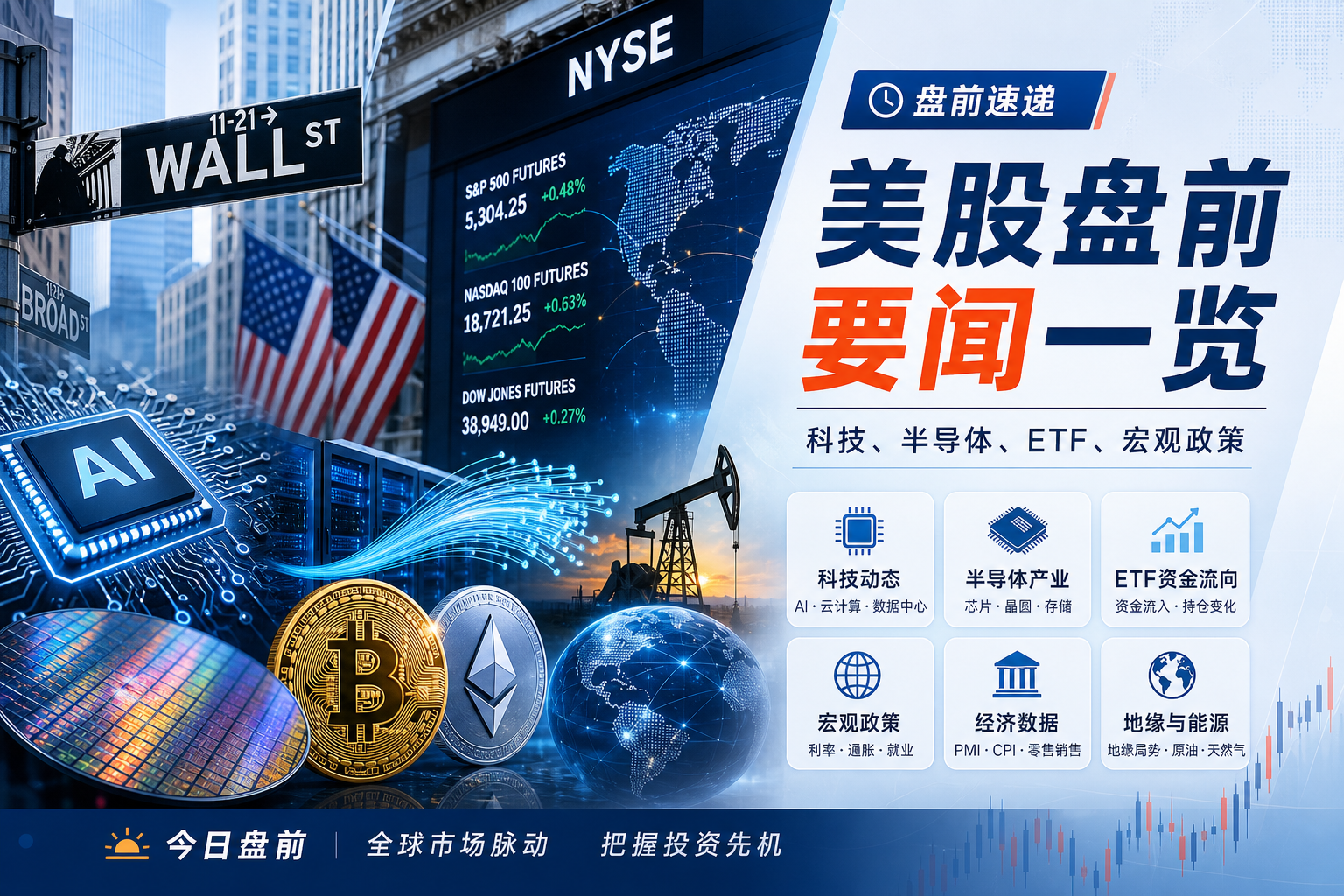 美股盘前要闻一览