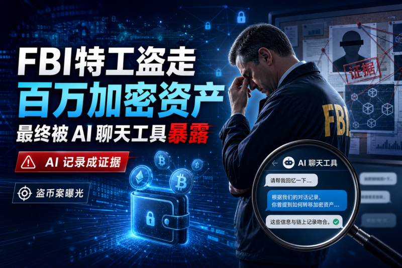 FBI特工盗走百万加密资产，最后被自己的 ChatGPT「出卖」-指挥使社区 - 真实线索、热点议题与深度观察