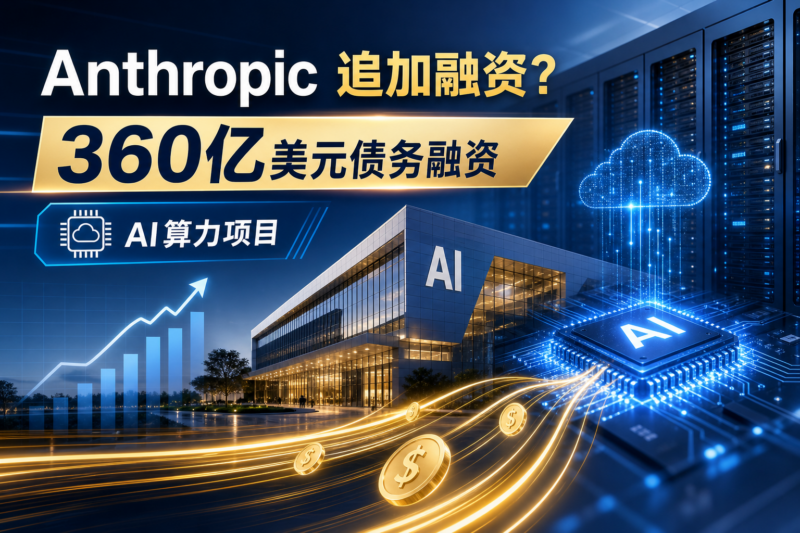 Anthropic 考虑追加 360 亿美元债务融资-指挥使社区 - 真实线索、热点议题与深度观察
