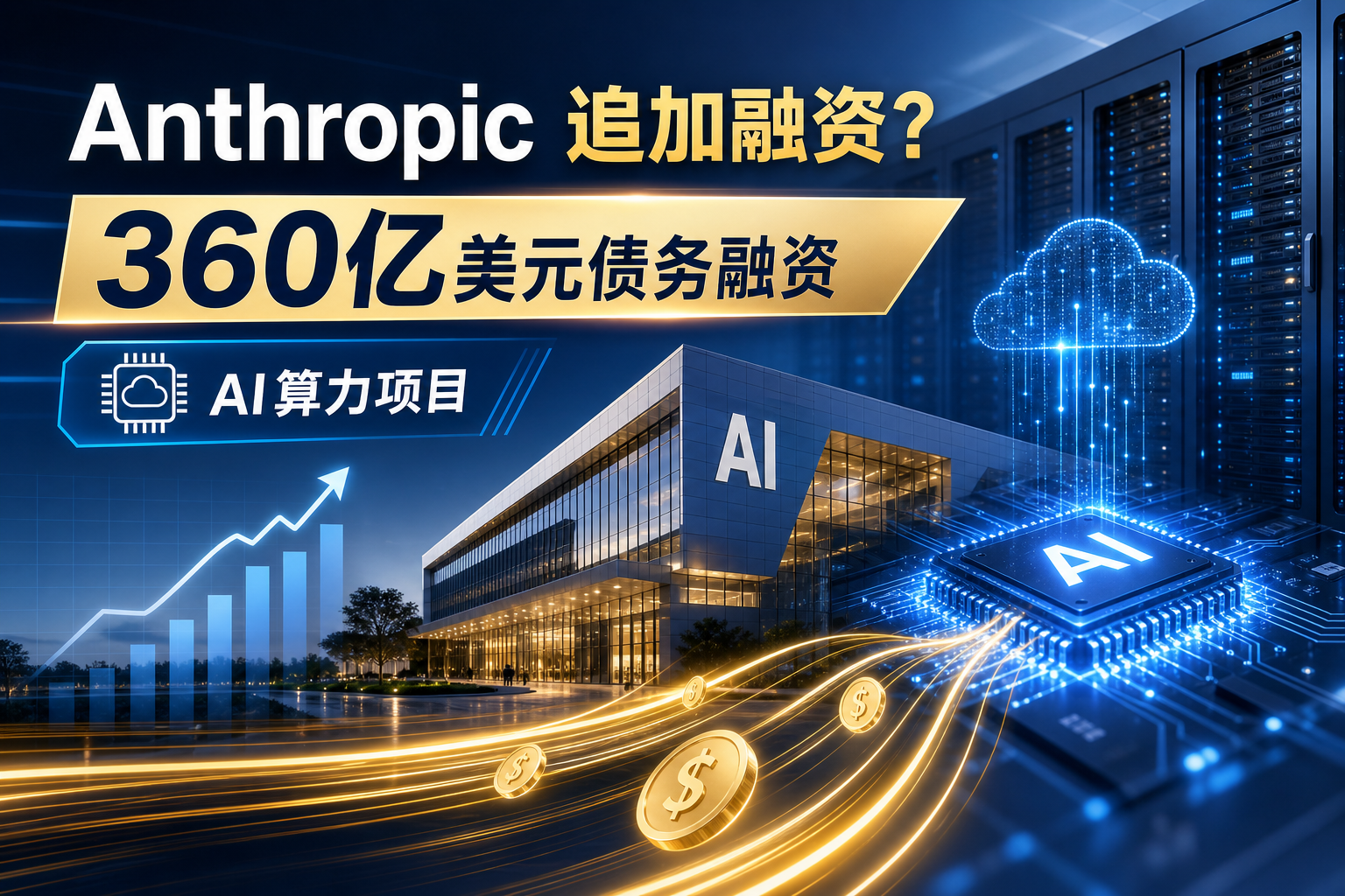 Anthropic 考虑追加 360 亿美元债务融资
