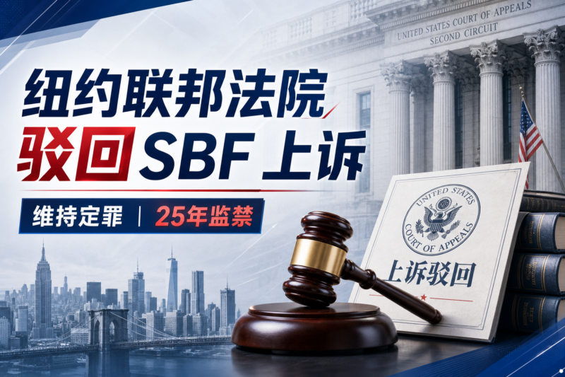 纽约联邦法院驳回 SBF 上诉-指挥使社区 - 真实线索、热点议题与深度观察