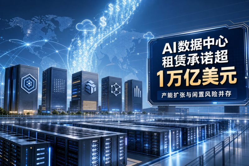 五大科技巨头 AI 数据中心租赁承诺超 1 万亿美元,未来产能风险受关注-指挥使社区 - 真实线索、热点议题与深度观察