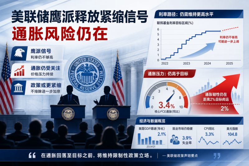 美联储鹰派官员接连释放紧缩信号:施密德称利率仍不够高,保尔森警告通胀风险未消-指挥使社区 - 真实线索、热点议题与深度观察