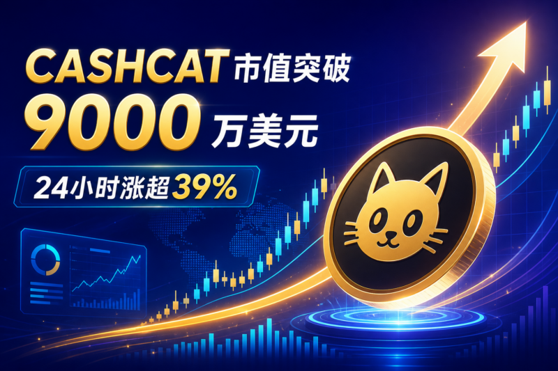 CASHCAT 市值突破 9000 万美元，24 小时涨超 39%-指挥使社区 - 真实线索、热点议题与深度观察