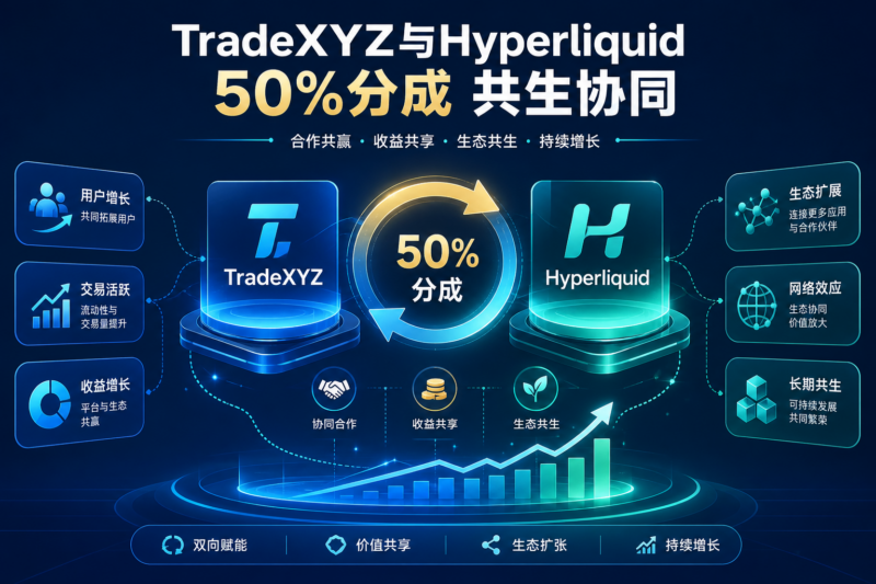 TradeXYZ与Hyperliquid:揭秘50%分成下的共生关系-指挥使社区 - 真实线索、热点议题与深度观察