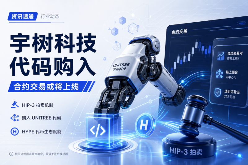 trade.xyz 购入 UNITREE 代码,或将上线宇树科技合约交易-指挥使社区 - 真实线索、热点议题与深度观察