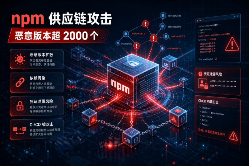 慢雾:Keyv/Cacheable 生态遭大规模 npm 供应链攻击,恶意版本超 2000 个-指挥使社区 - 真实线索、热点议题与深度观察
