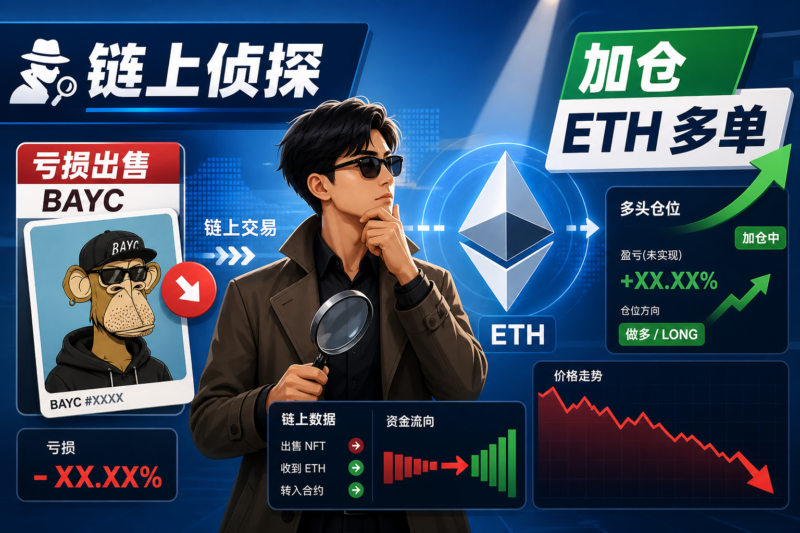 链上侦探｜「麻吉」亏损 89.4% 出售 BAYC NFT，并加仓 ETH 多单-指挥使社区 - 真实线索、热点议题与深度观察