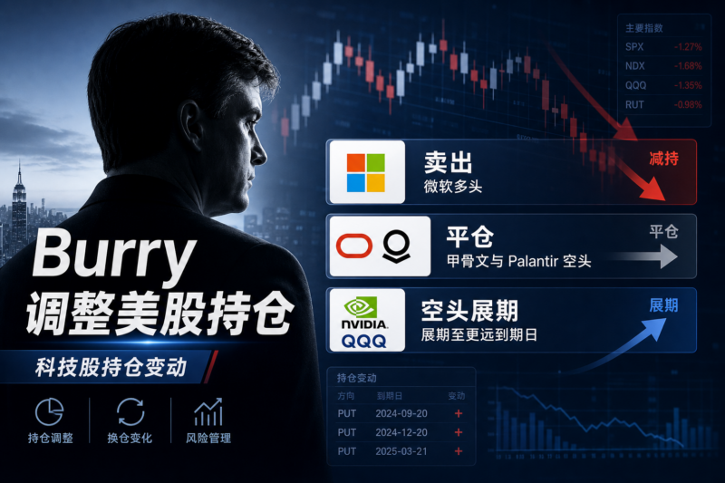 “大空头”Michael Burry 调整美股持仓-指挥使社区 - 真实线索、热点议题与深度观察