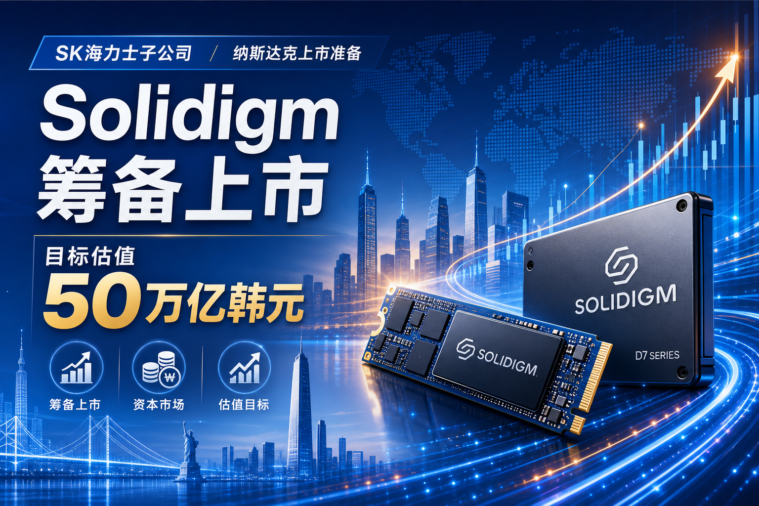 SK 海力士子公司 Solidigm 筹备上市,目标估值达 50 万亿韩元