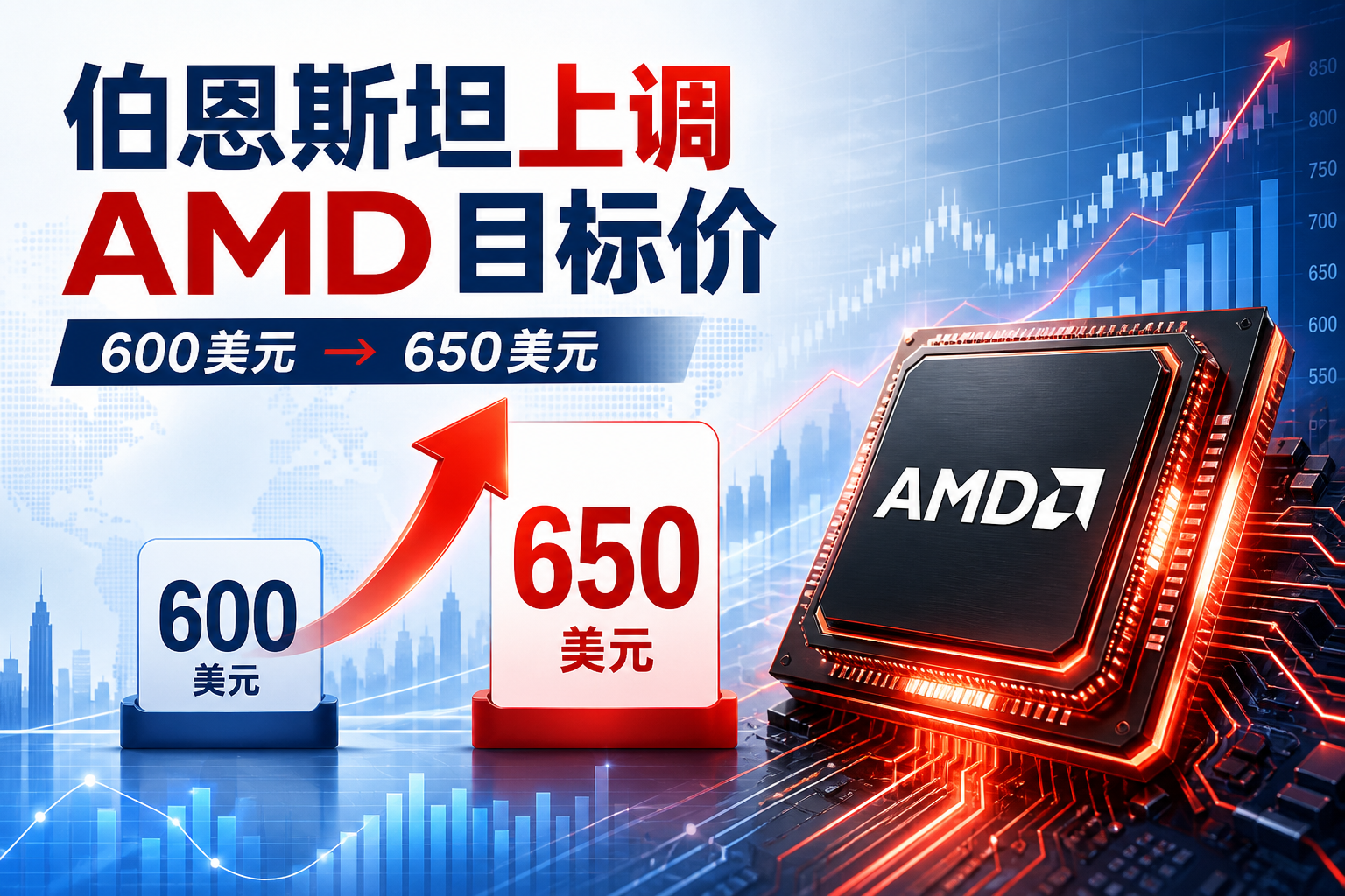 伯恩斯坦上调 AMD 目标价