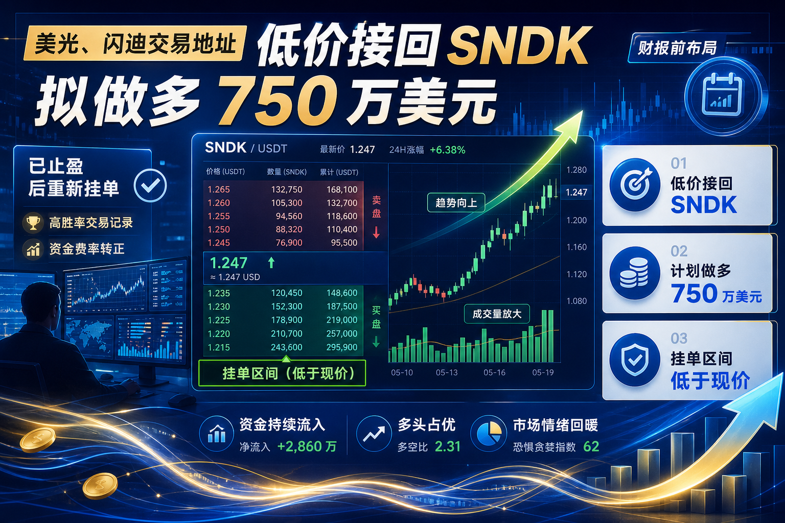 美光、闪迪交易地址计划低价接回 SNDK,拟做多 750 万美元