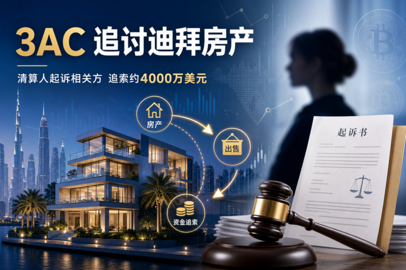 三箭资本清算人起诉 Zhu Su 妻子，追讨迪拜房产出售所得约 4000 万美元-指挥使社区 - 真实线索、热点议题与深度观察