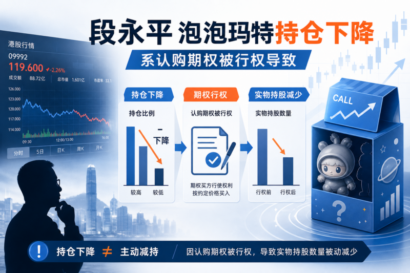 段永平泡泡玛特多头持仓下降,系认购期权被行权导致-指挥使社区 - 真实线索、热点议题与深度观察