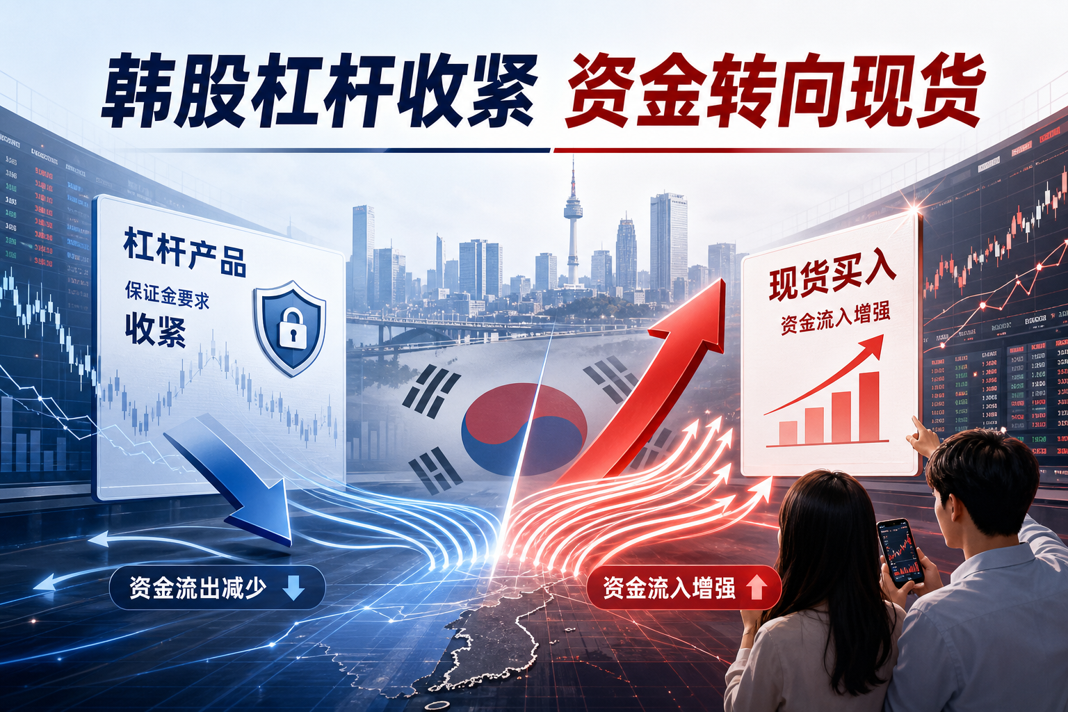 韩国收紧单股杠杆门槛,散户转向现货买入