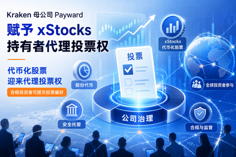 Kraken 母公司 Payward 赋予 xStocks 持有者代理投票权-指挥使社区 - 真实线索、热点议题与深度观察