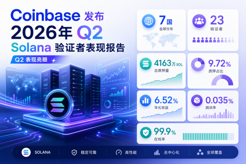 Coinbase 发布 2026 年 Q2 Solana 验证者表现报告-指挥使社区 - 真实线索、热点议题与深度观察