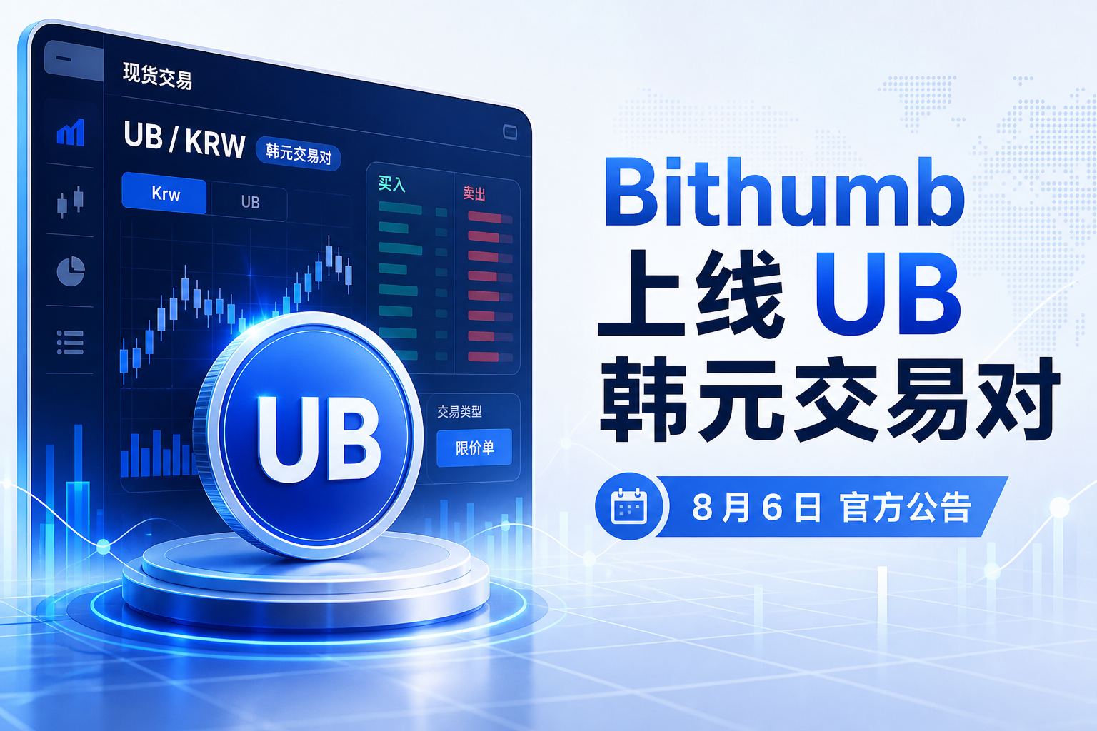 Bithumb 将上线 UB 现货交易