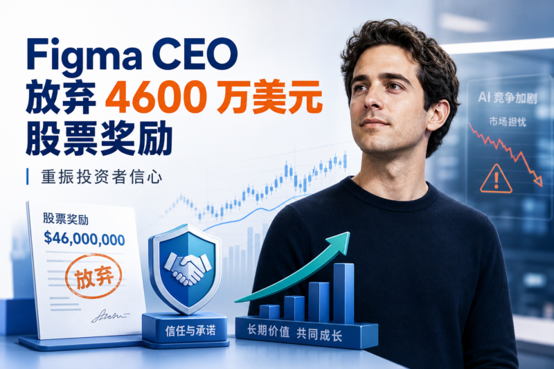 Figma CEO 自愿放弃 4600 万美元股票奖励,旨在重振投资者信心-指挥使社区 - 真实线索、热点议题与深度观察