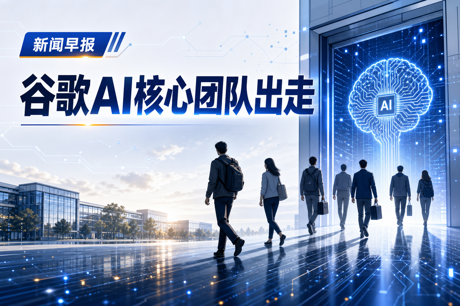 谷歌 AI 核心团队出走