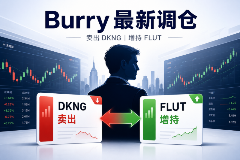 「大空头」Michael Burry 最新调仓:增持 Flutter,卖出 DraftKings-指挥使社区 - 真实线索、热点议题与深度观察