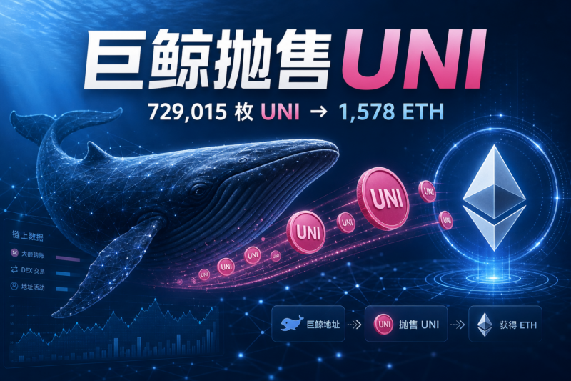 链上侦探|某巨鲸出售 729,015 枚 UNI,套现约 300 万美元-指挥使社区 - 真实线索、热点议题与深度观察