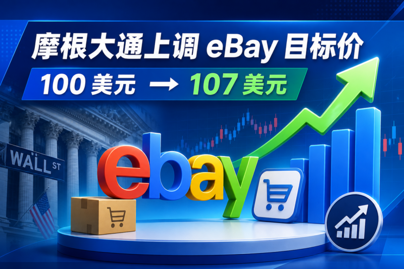 摩根大通上调 eBay 目标价-指挥使社区 - 真实线索、热点议题与深度观察