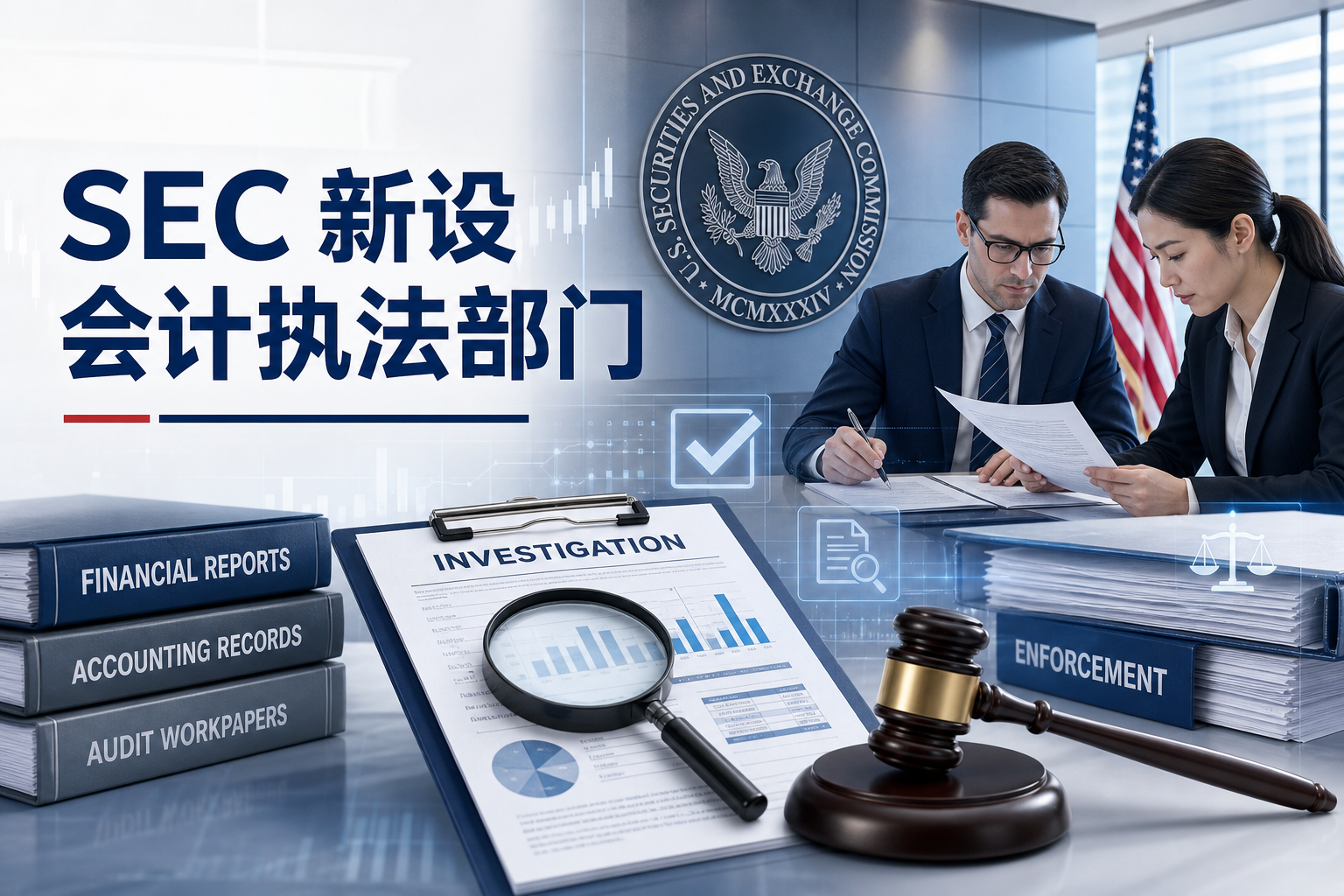 美国 SEC 成立财务报告与会计执法新部门