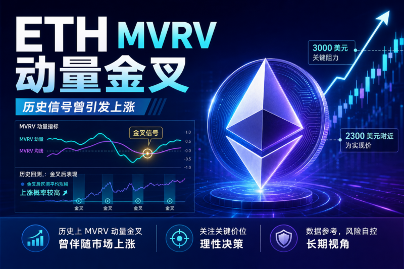 以太坊出现 MVRV 动量金叉,此前四次信号曾伴随 50% 至 166% 涨幅-指挥使社区 - 真实线索、热点议题与深度观察