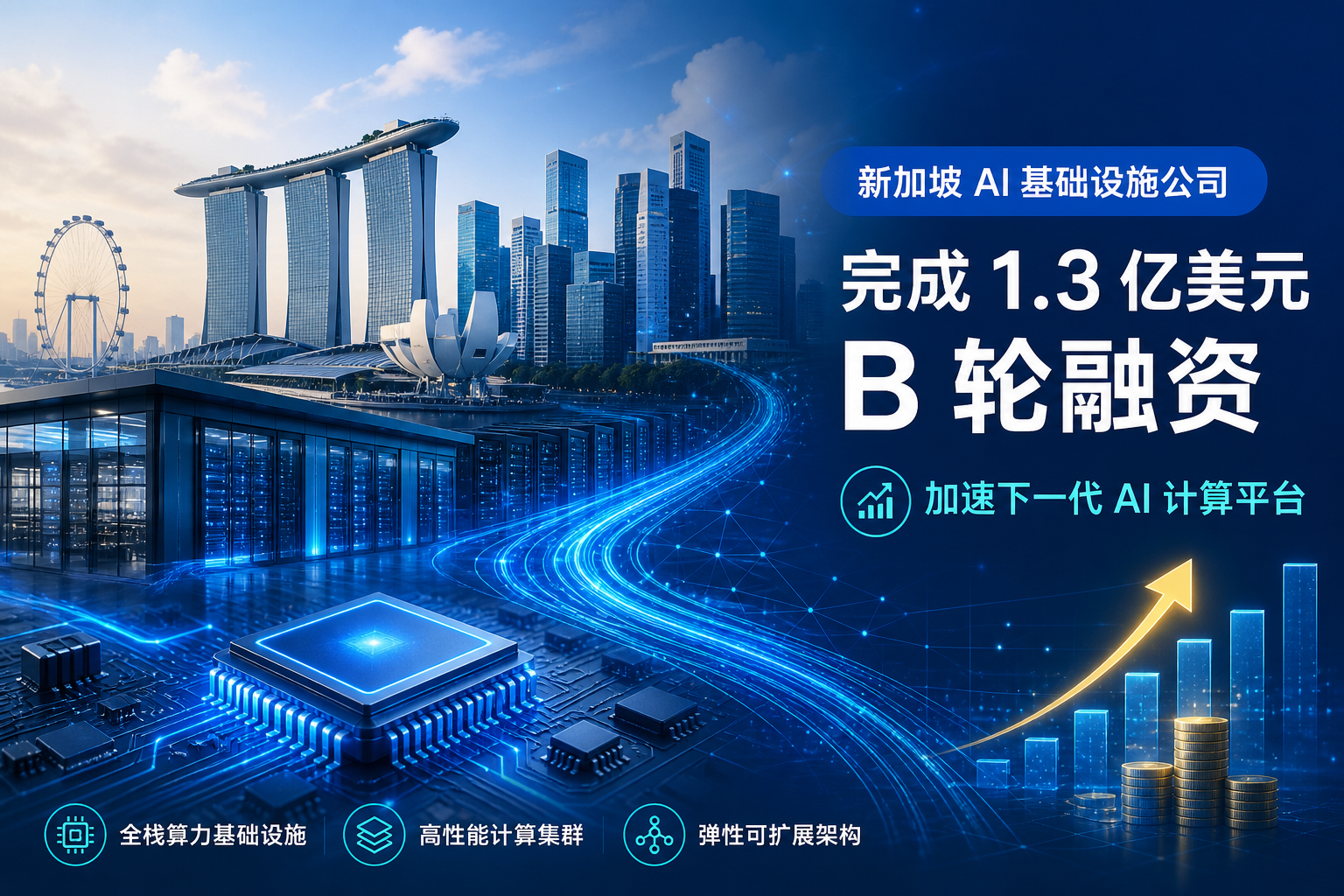 新加坡 AI 基础设施公司 Acrab 完成 1.3 亿美元 B 轮融资