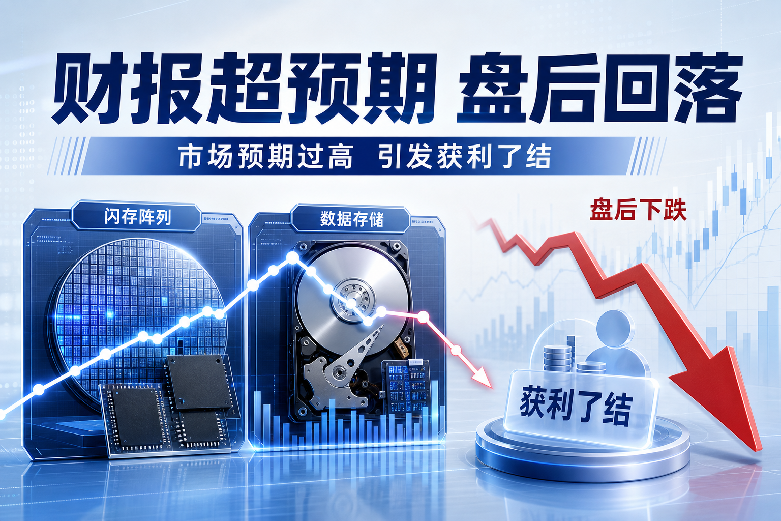 高盛:闪迪与西部数据财报超预期但盘后仍下跌,市场预期过高引发获利了结