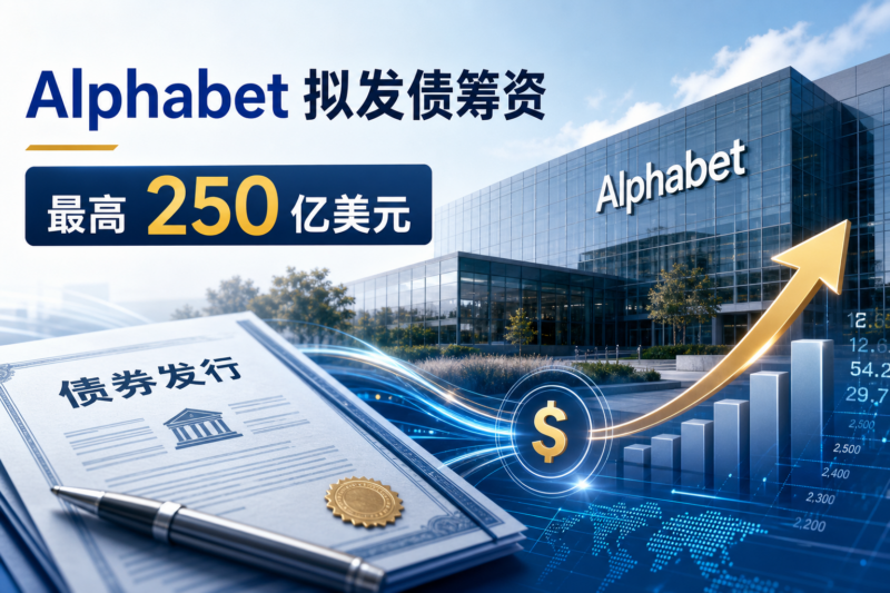 Alphabet 计划发行债券筹资最高 250 亿美元-指挥使社区 - 真实线索、热点议题与深度观察