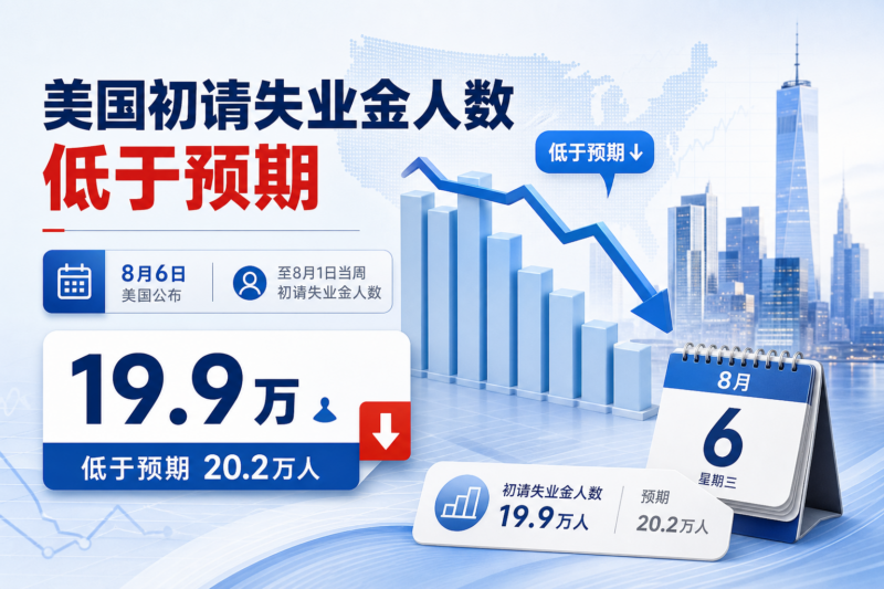美国初请失业金人数低于预期-指挥使社区 - 真实线索、热点议题与深度观察