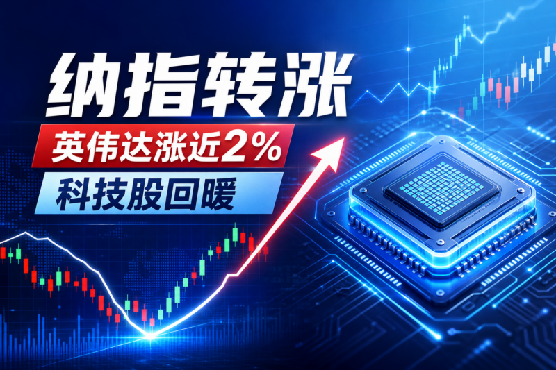 纳斯达克指数转涨,英伟达涨近 2%-指挥使社区 - 真实线索、热点议题与深度观察