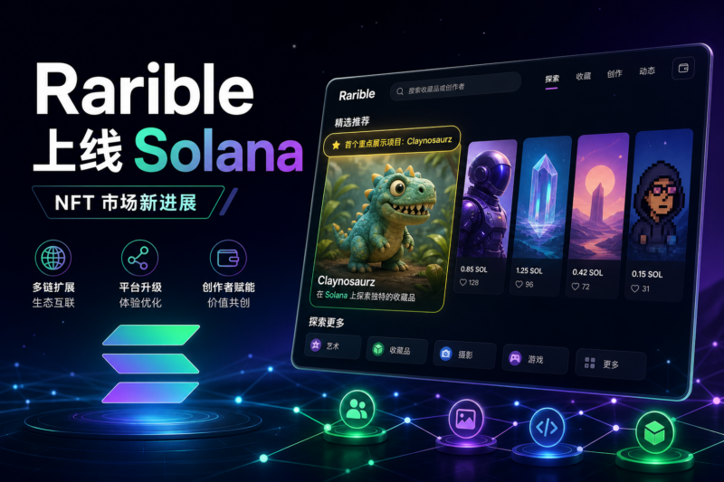 Rarible 宣布上线 Solana 网络-指挥使社区 - 真实线索、热点议题与深度观察