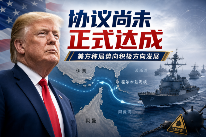 特朗普称霍尔木兹海峡协议尚未达成,正参与相关谈判-指挥使社区 - 真实线索、热点议题与深度观察